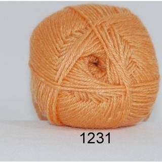 Bamboo Wool fra Hjertegarn i mange farver - 1426 rustrød - 15% Nylon, 30% Bambus, 55% Uld