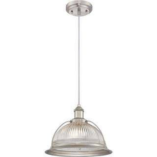 Westinghouse 6338740 hængelampe, glas, nikkel