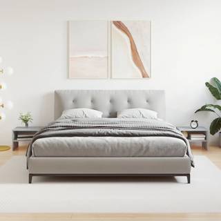 Sengebord 40X30X30 Cm Konstrueret Træ - 2 / Grå sonoma-eg