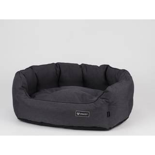 PB anti-krads hundeseng rund, koksgrå S