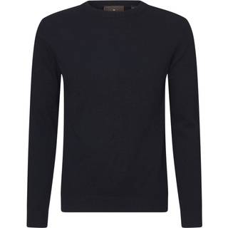 Oscar Jacobson - Regular Fit Rundhals Trøje Uld-Kashmir - størrelse M - Herre