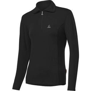 Löffler Women's Midlayer Evo Turtle Transtex Fleecesweatere Damer størrelse 38 farve sort