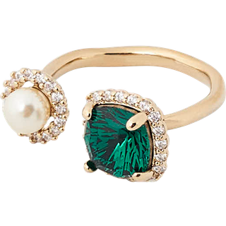 Lily and Rose Colette ring - Emerald square Emerald square