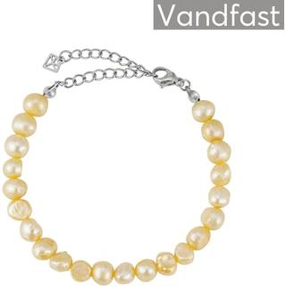 ANNEBRAUNER Pearl Light Champagne Armbånd