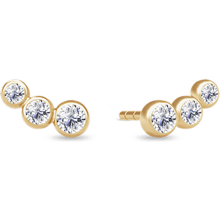 Lumen Earstud Top Wesselton Diamond