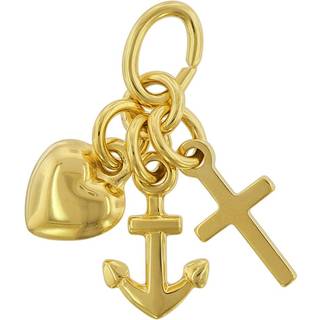 trendor 75622 Anhänger Glaube-Liebe-Hoffnung Gold 333 / 8 Karat