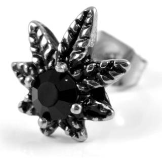 Sentio | Sort Rustfri Stål Zirconia Hamp Ørestik