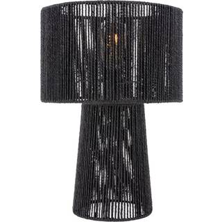 Leitmotiv Forma bordlampe 30x47cm papirsnor sort