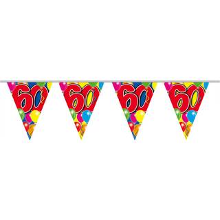 Wimpelkette Ballon 60 Jahre