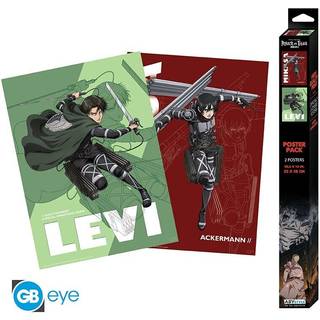 ATTACK ON TITANS - Set 1 - Set 2 posters '52x38'