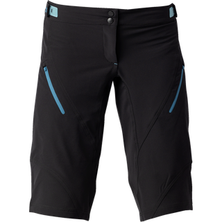 Dirtlej Trailscout Sommer MTB shorts til Kvinder Sort/Blå - Størrelse Medium
