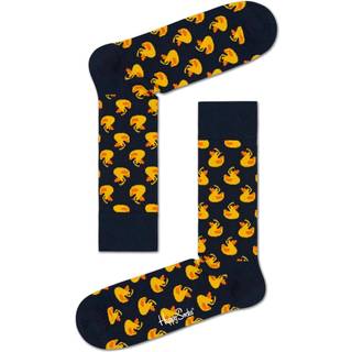 Navy Rubber Duck Socks | Funny Duck Socks for Men - Navy, Yellow, Orange, Black - 41-46