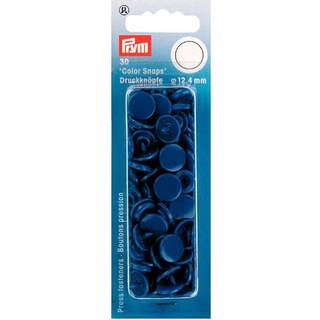 Color Snaps Druckknöpfe blau 12,4mm 30 Stück - Blau