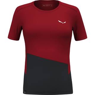 Salewa Women's Puez Sporty Dry T-Shirt Funktionsshirt Damer størrelse 44 farve rød