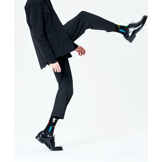 Happy Socks Monty Python Silly Walks Sock - Black - Str 36/40