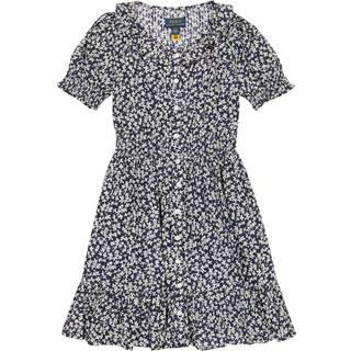 Polo Ralph Lauren Kids Floral printed cotton dress - multicoloured - Y 7