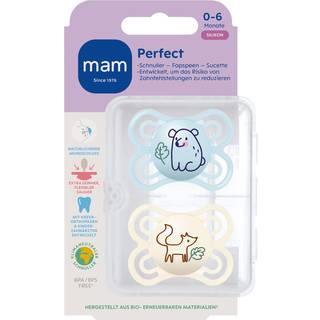 MAM Perfect silikonesut 0-6 blue