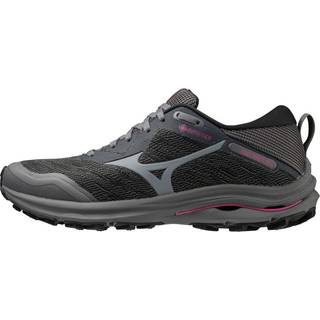 Mizuno Wave Rider GTX Trail Running Shoe Women - Grey, White, Size 4.5 - grey