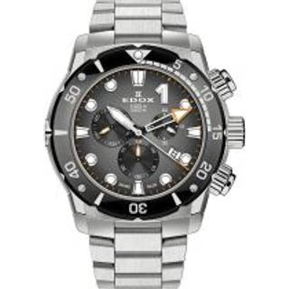 Edox 10242-TINM-GIDNO CO-1 Chronograph Herrenuhr 45mm 100ATM