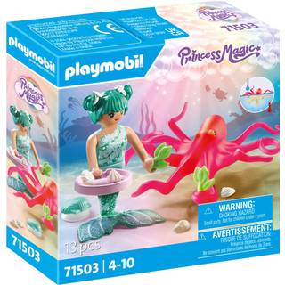 Playmobil Princess - Havmand med farveskiftende blæksprutte