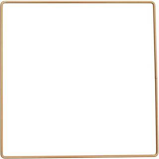 Metallring Quadrat gold