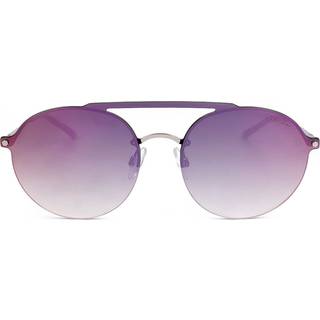 Ana Hickmann HI3043 03A 50 Solbriller Kvinder Silver - Brown Silver - 50mm