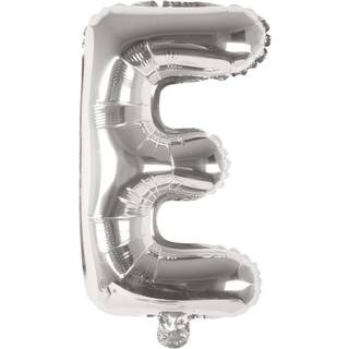 Folienballon Buchstabe silber 36cm