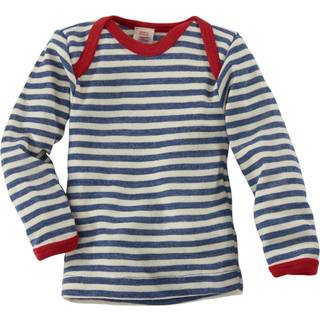 Engel Baby Schlupfhemd L/S Merino undertøj Børn størrelse 62/68 farve grå
