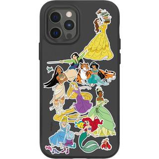 iPhone 12 / 12 Pro RhinoShield SolidSuit Håndværker Cover m. Disney Princess - Princesses