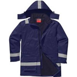 FR antistatisk vinterjakker - Marine (Størrelse: M)