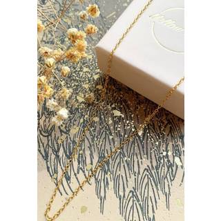 Mellow Moon - Forgyldt Kæde - Forgyldt