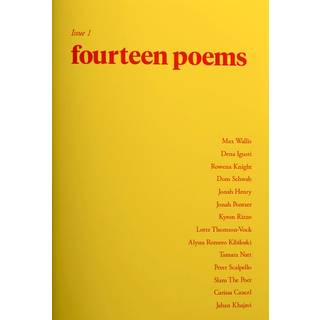 Fourteen Poems: Issue One
