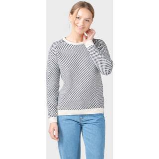 Klitmøller Collective - Elaine knit - Cream/navy - XL