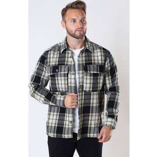 ONLY & SONS SCOTT LS CHECK FLANNEL OVERSHIRT Twill