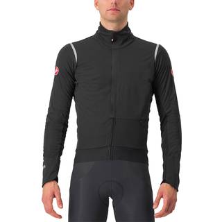 Castelli -  Alpha Doppio RoS Jakke  -  Light Black /  - Xxxl - silver