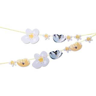 Paper Poetry Girlande Crafted Nature blau 2m - Blau