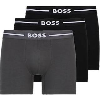 BOSS 3-pak Boxer Bold Brief - Black/Grey - Large * Kampagne *