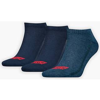 Levis 3-pak Low Cut Batwing Logo Recycled Cotton - denim blue - Str 43/46