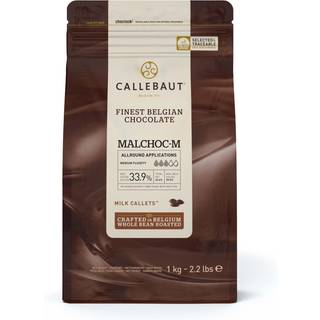 Callebaut Malchoc Chokolade Lys - 33,9 % Kakao, 1 kg