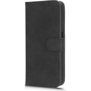 Nokia G42 Læder Flip Cover m. Kortholder & Ståfunktion - Sort