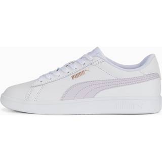 Puma Smash 3.0 L Sneakers, White, Size 35.5, Shoes - Rose Gold - 35.5
