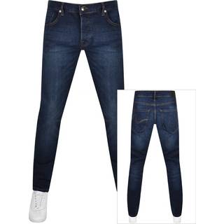 Money Ape Embossed Slim Fit Jeans Blue