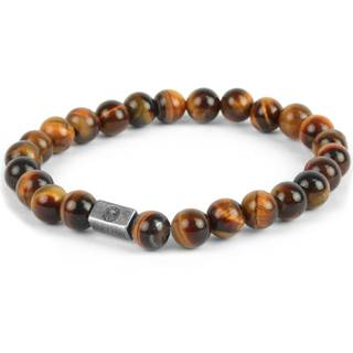 8 mm Unity Armbånd m Tigerøjesten