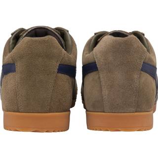 Gola Gola Harrier Suede Sneaker Herrer størrelse 8 farve olivengrøn