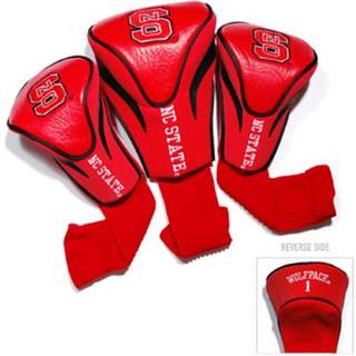 Team Golf NCAA NC State Wolfpack Contour Golf Club Headcovers (3 Count) nummereret 1 3 & X Passer til store chauffører Utility Rescue & Fairway C