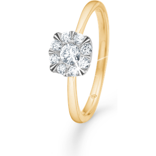 Mads Z - Diamond Dream ring i 14 karat guld i alt 0,325 carat