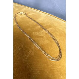 Mellow Moon - Necklace on Necklace - Forgyldt