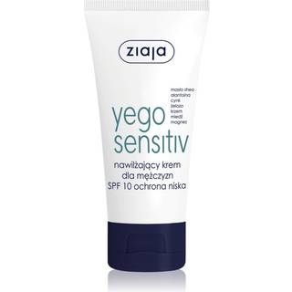 Ziaja Yego Sensitiv Lindrende og fugtgivende creme til mænd SPF 10 50 ml - 50 ml
