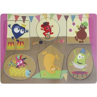 Babblarna Puslespil Følelser 6 Brikker