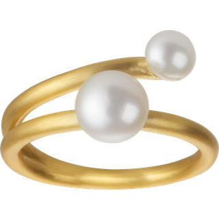 Coco Ring, Gold Plated, 56